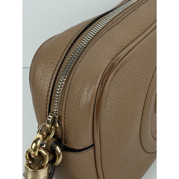Gucci Soho Disco Shoulder Bag Beige - Picture 3 of 13